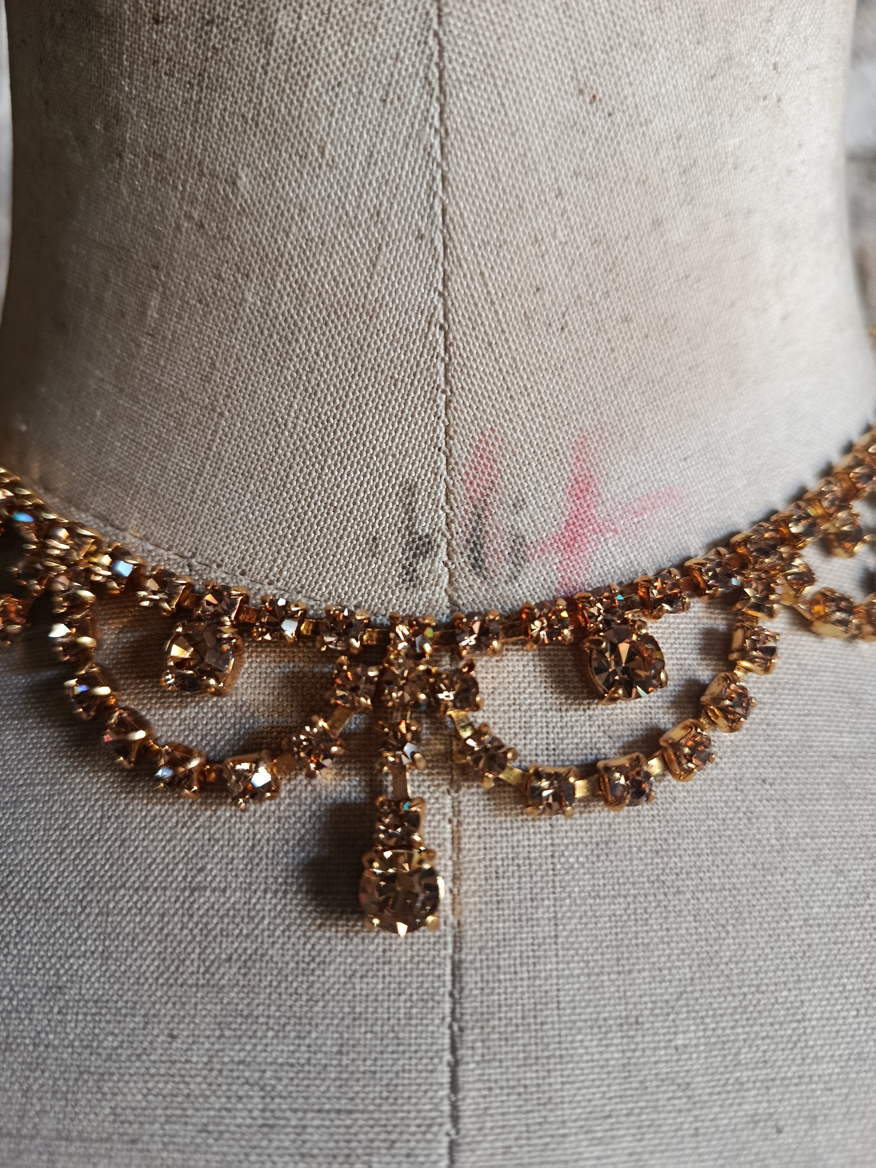 Collier strass