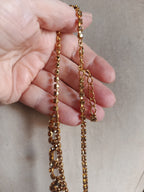 Collier strass