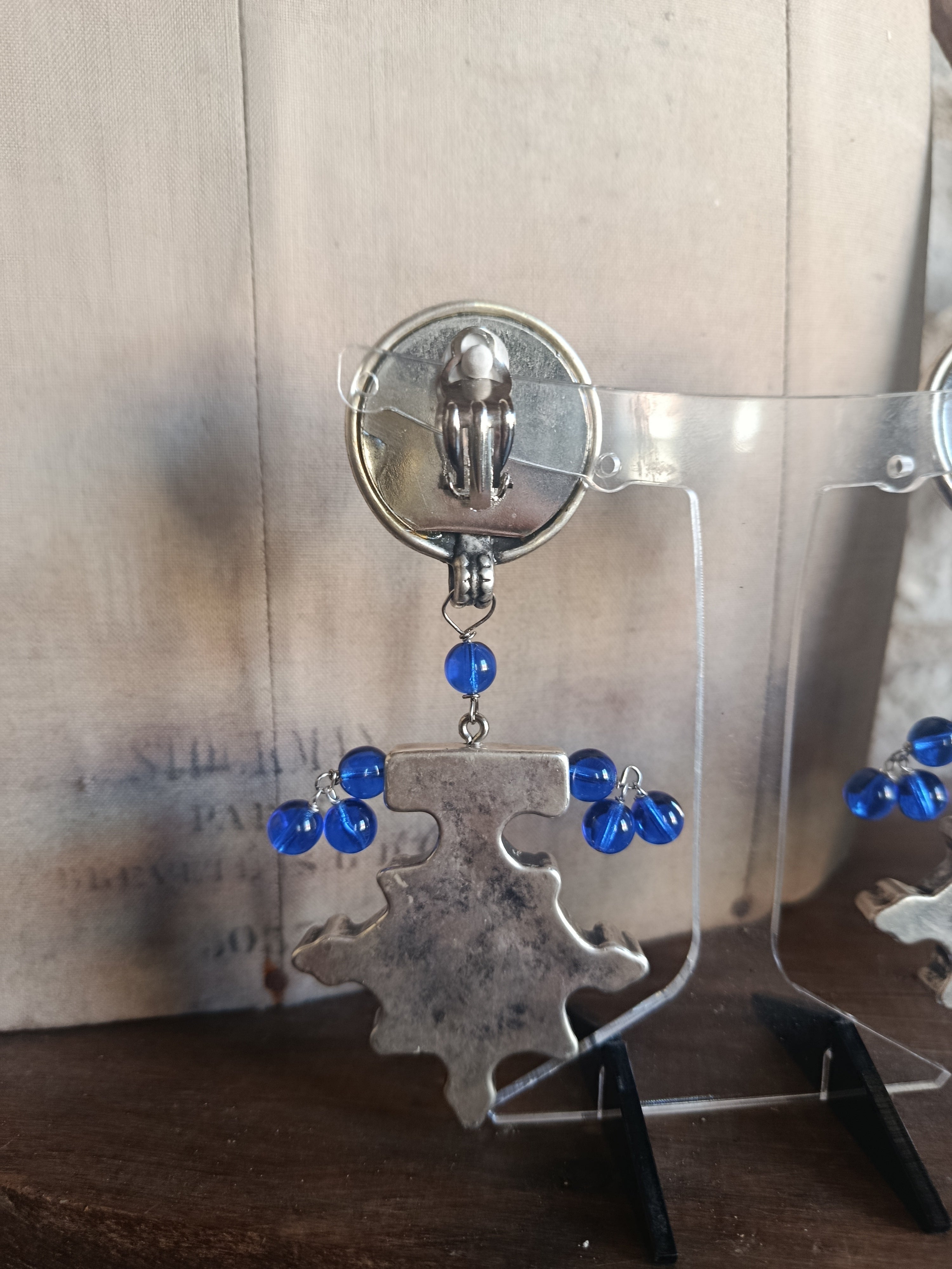Clips d'oreilles vintage