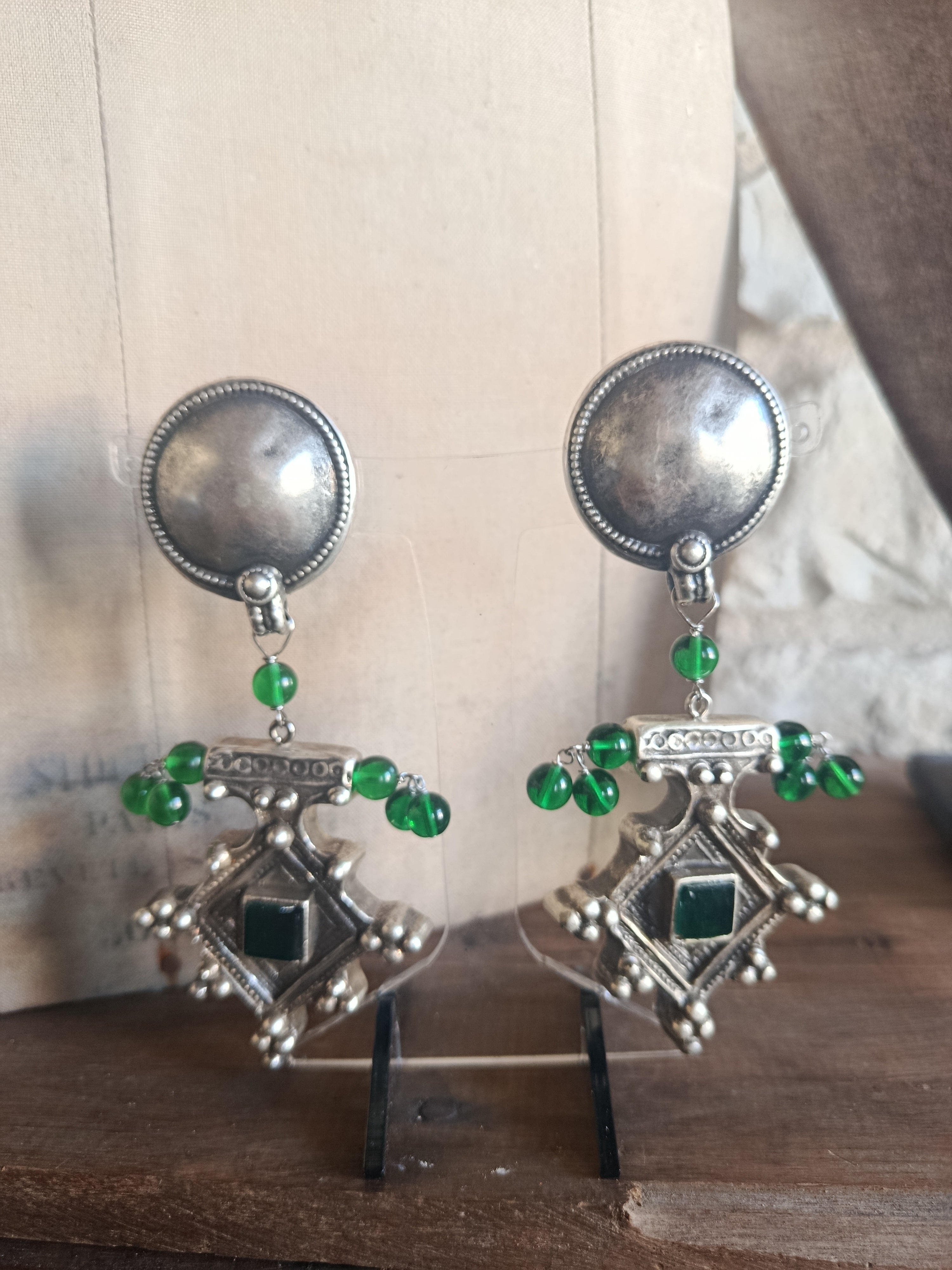 Clips d'oreilles vintage