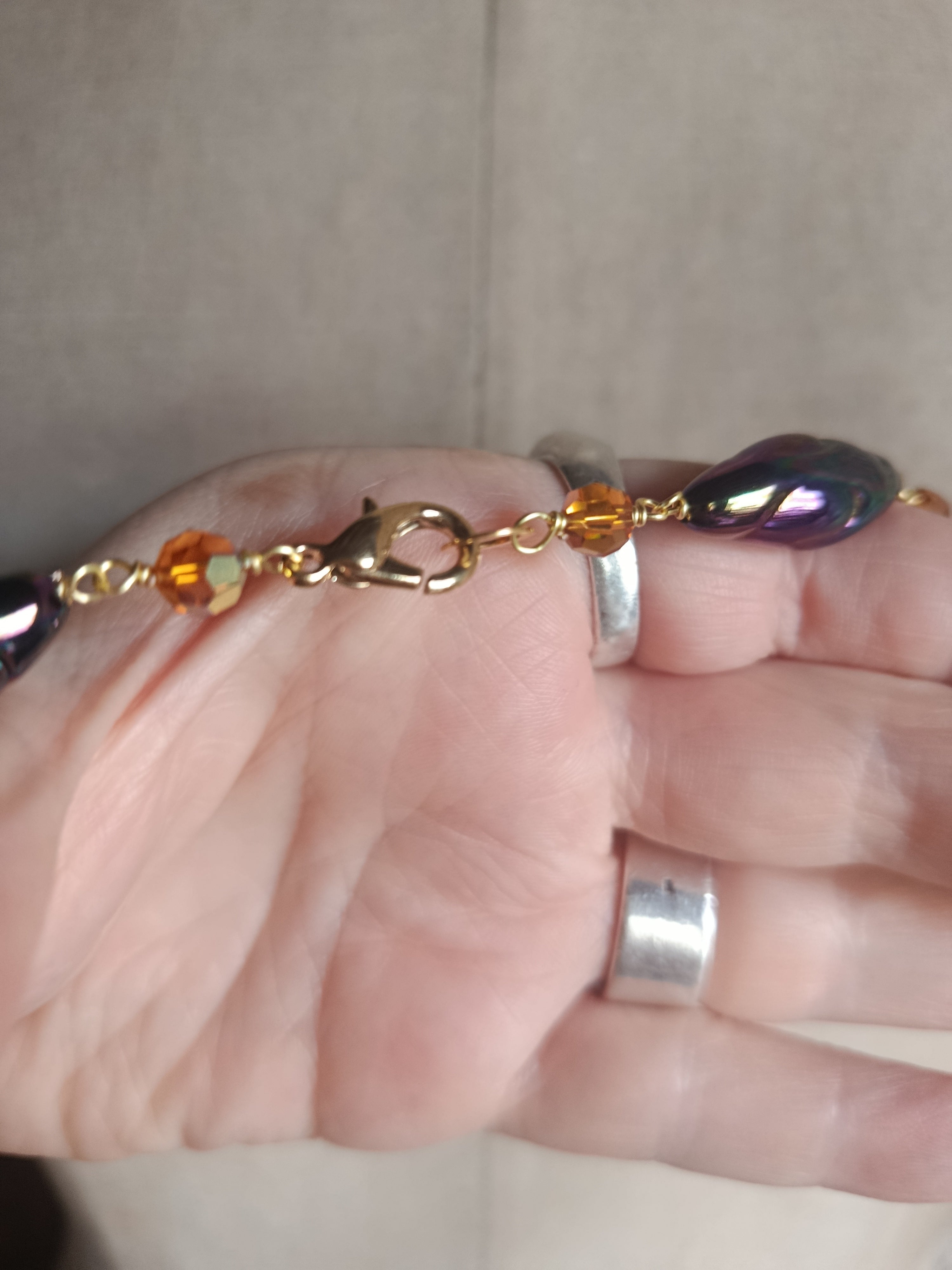 Collier en verre de Murano