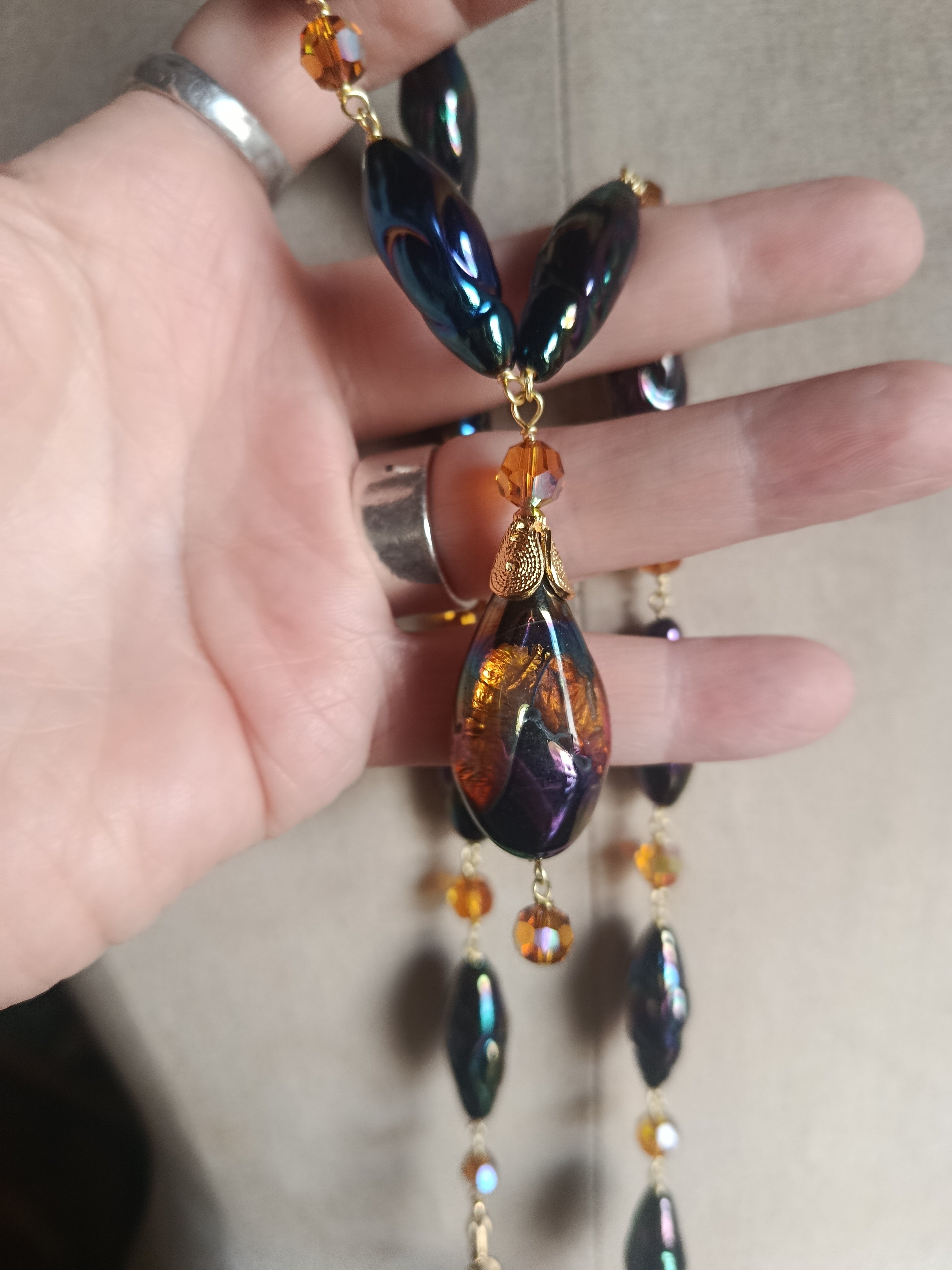 Collier en verre de Murano