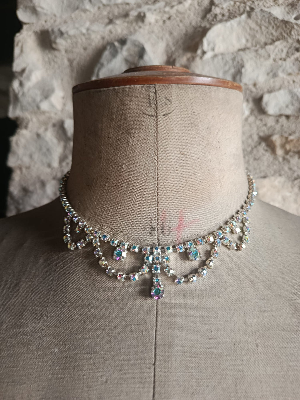Collier strass