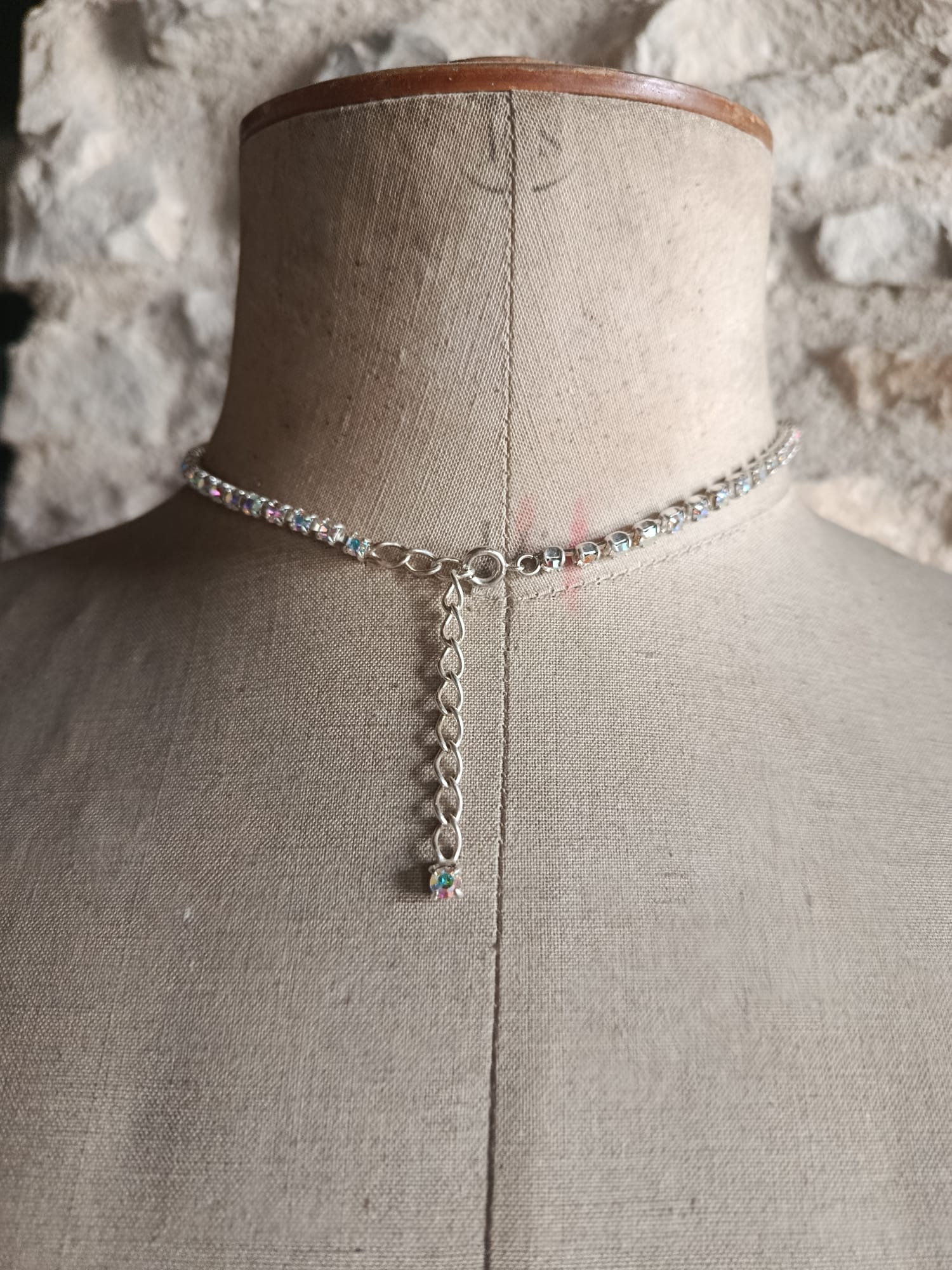 Collier strass