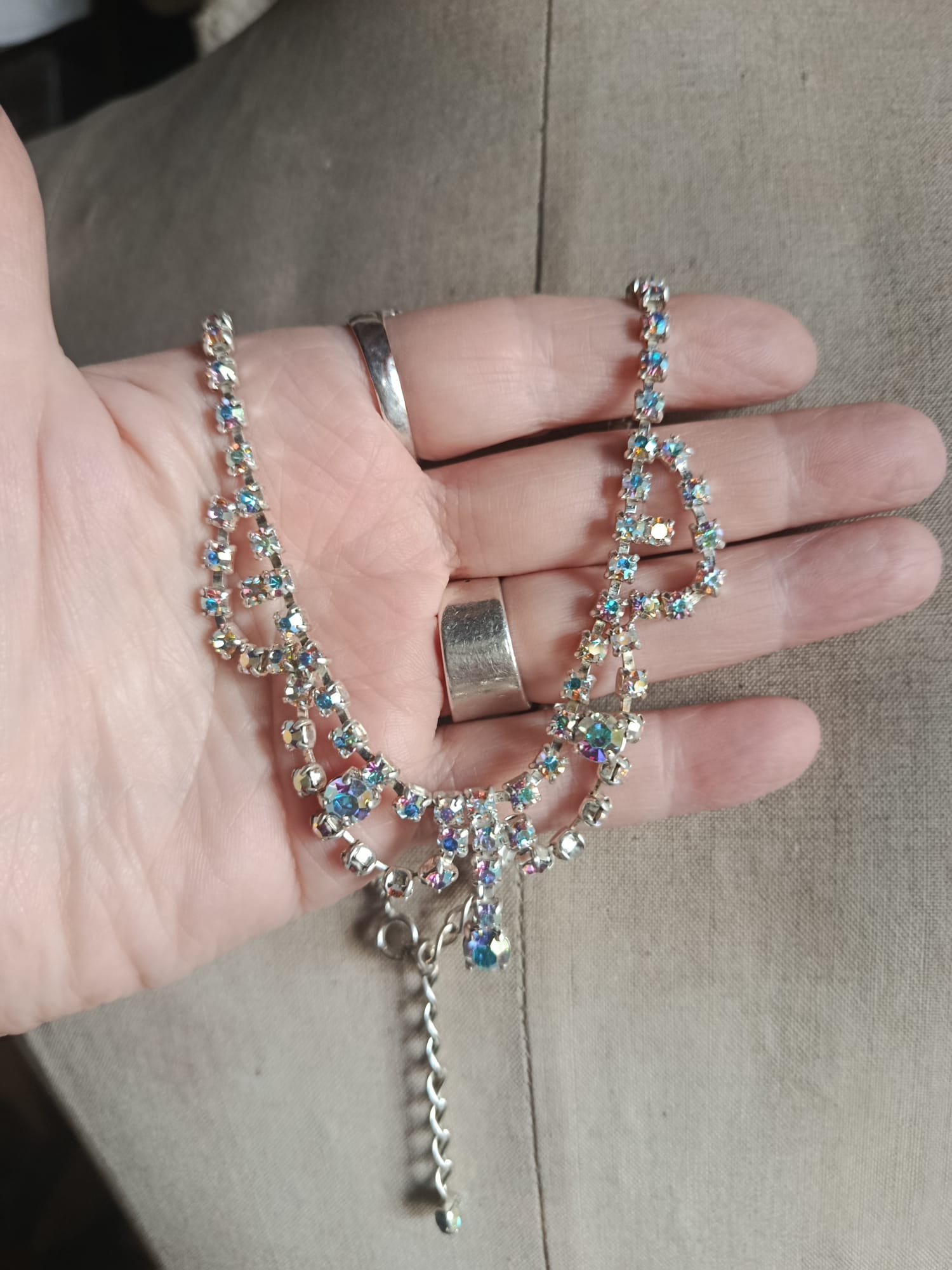 Collier strass